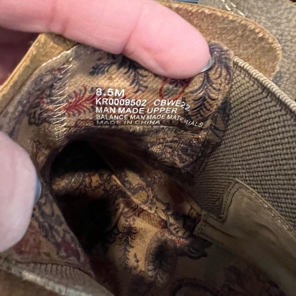 Korks Elsie Bootie 
Natural Faux Leather - Picture 6 of 7